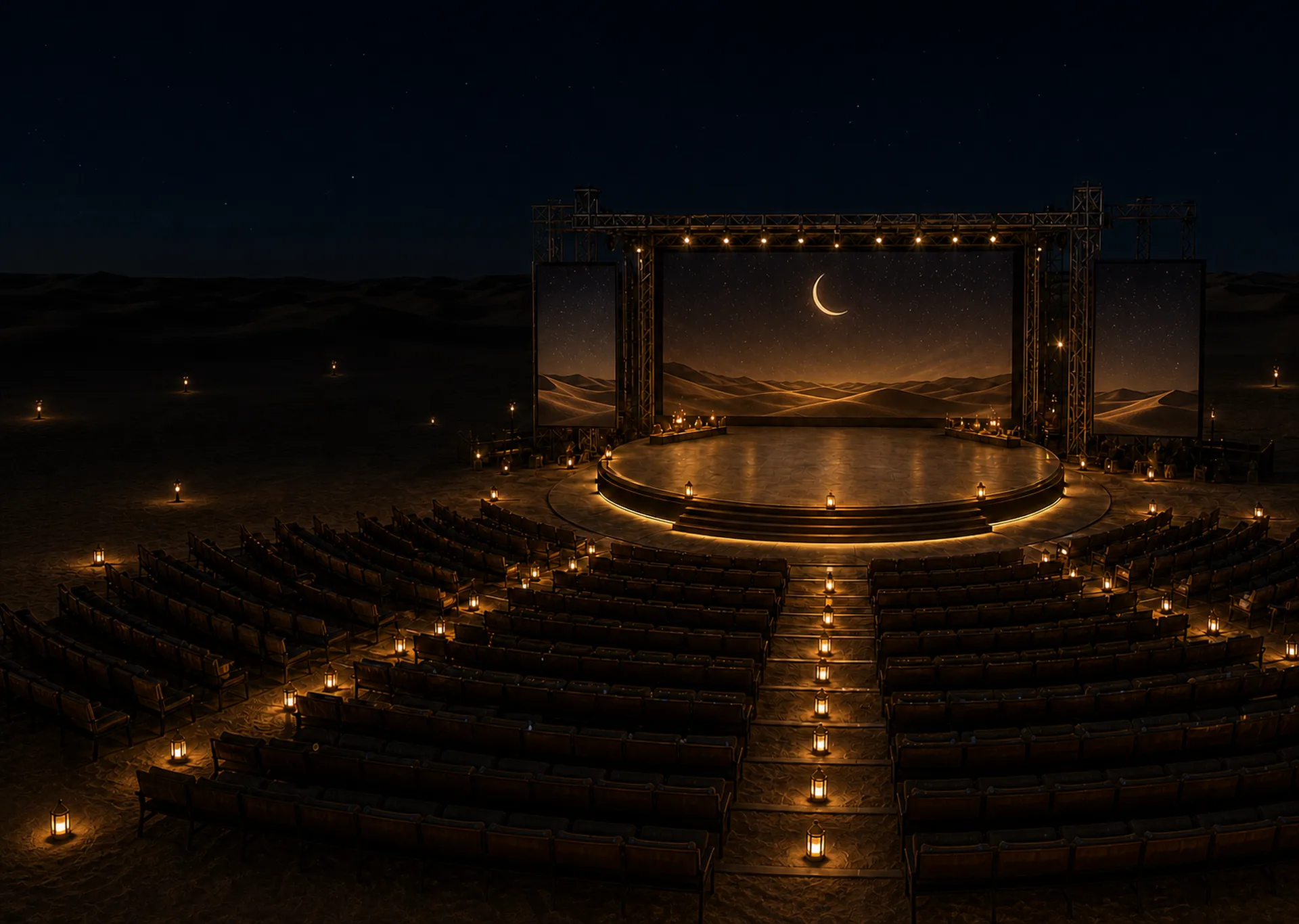 Moonlit Oasis
